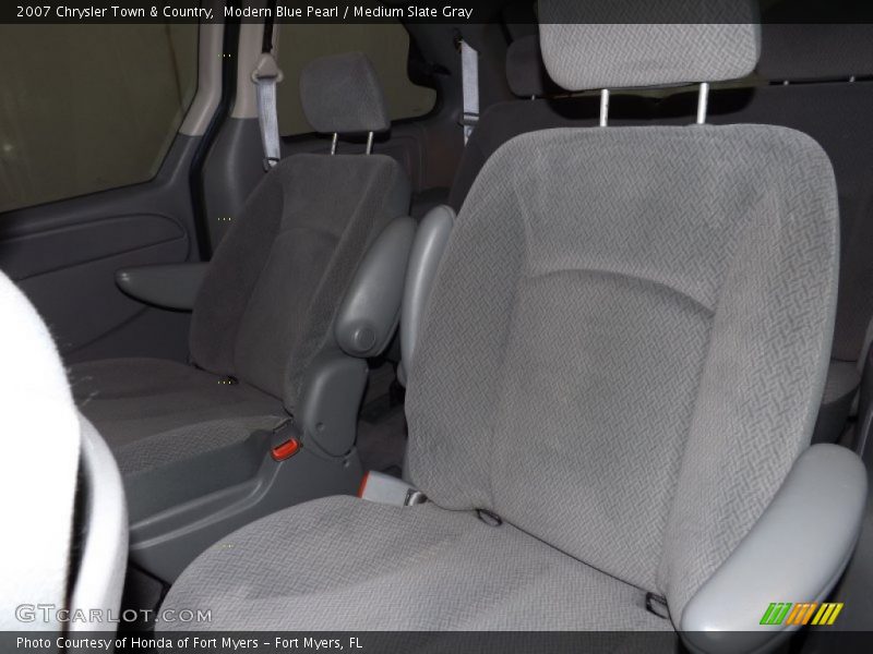 Modern Blue Pearl / Medium Slate Gray 2007 Chrysler Town & Country