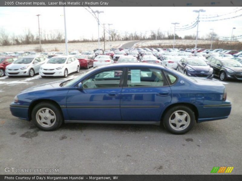 Laser Blue Metallic / Medium Gray 2005 Chevrolet Impala