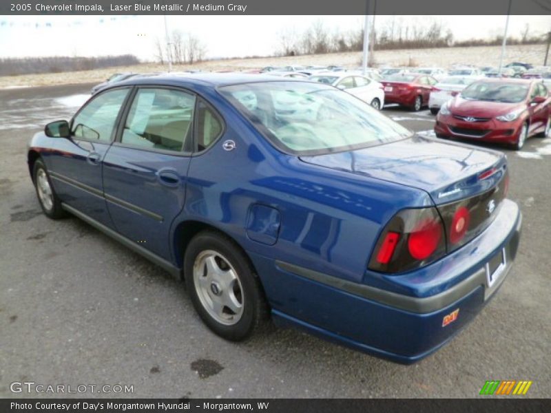 Laser Blue Metallic / Medium Gray 2005 Chevrolet Impala