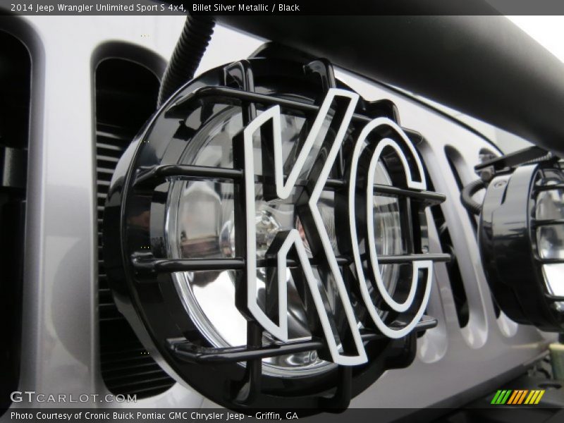 Billet Silver Metallic / Black 2014 Jeep Wrangler Unlimited Sport S 4x4
