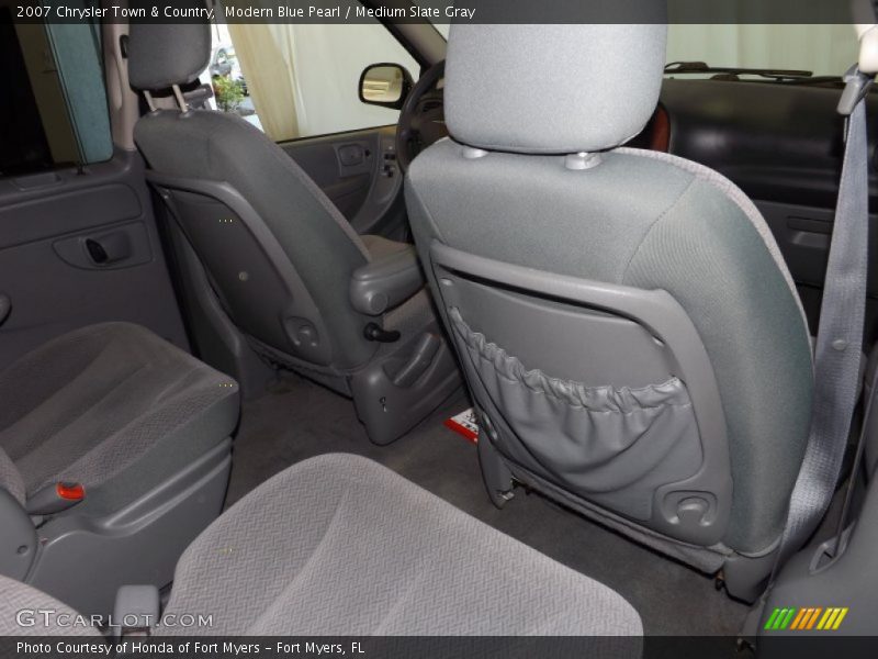 Modern Blue Pearl / Medium Slate Gray 2007 Chrysler Town & Country