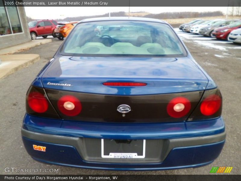 Laser Blue Metallic / Medium Gray 2005 Chevrolet Impala