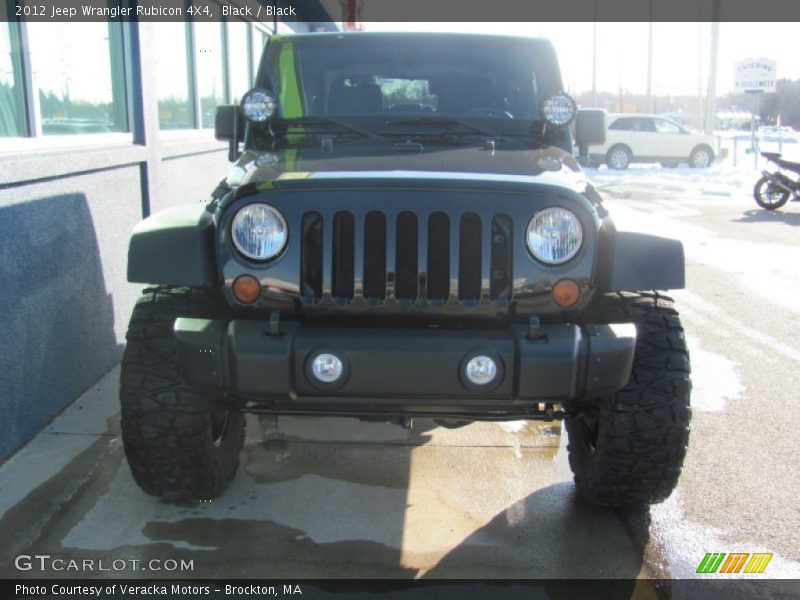 Black / Black 2012 Jeep Wrangler Rubicon 4X4