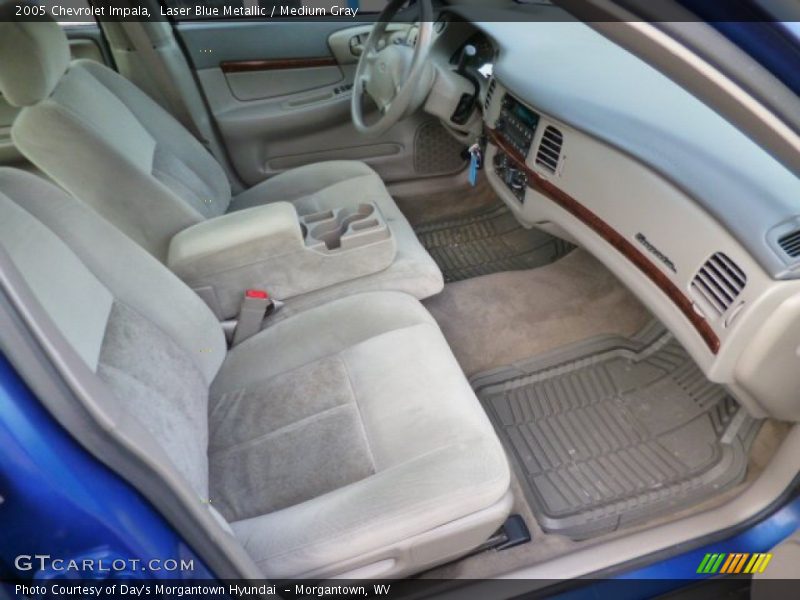 Laser Blue Metallic / Medium Gray 2005 Chevrolet Impala