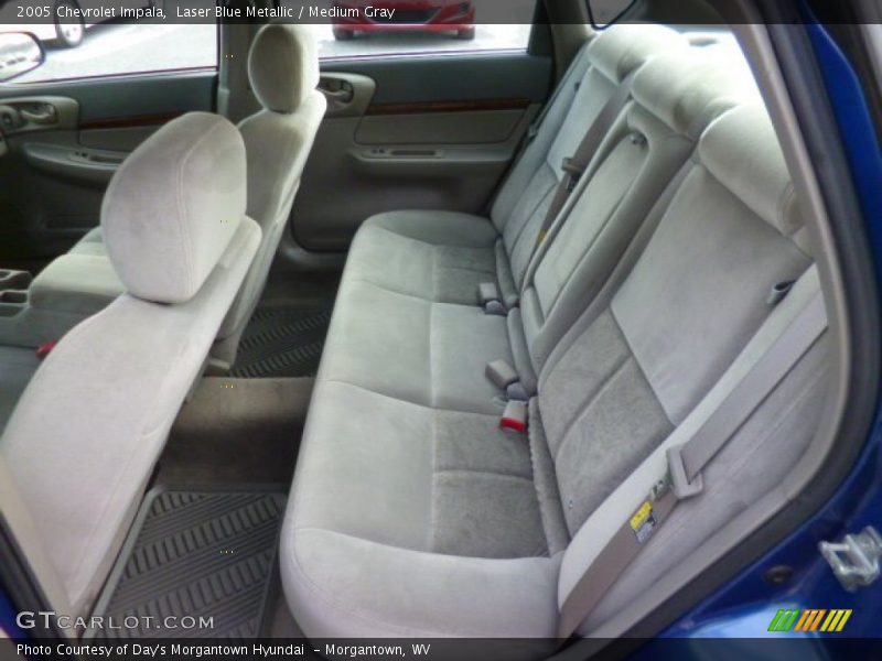 Rear Seat of 2005 Impala 