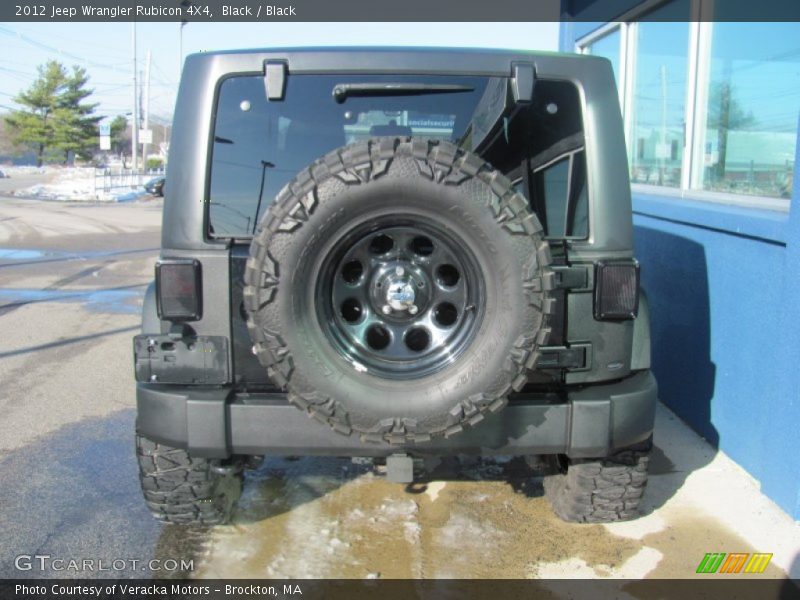 Black / Black 2012 Jeep Wrangler Rubicon 4X4