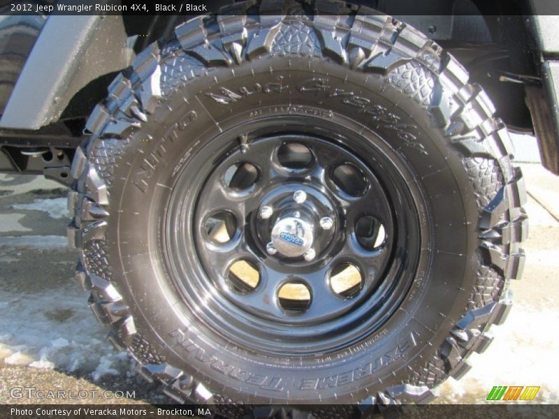 Black / Black 2012 Jeep Wrangler Rubicon 4X4