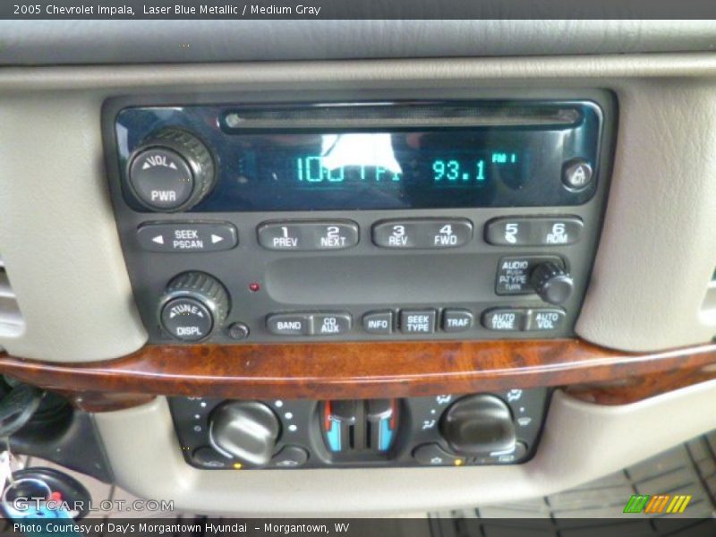 Controls of 2005 Impala 
