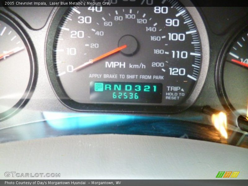 Laser Blue Metallic / Medium Gray 2005 Chevrolet Impala