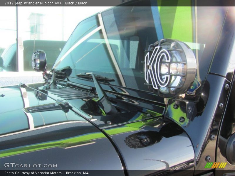 Black / Black 2012 Jeep Wrangler Rubicon 4X4