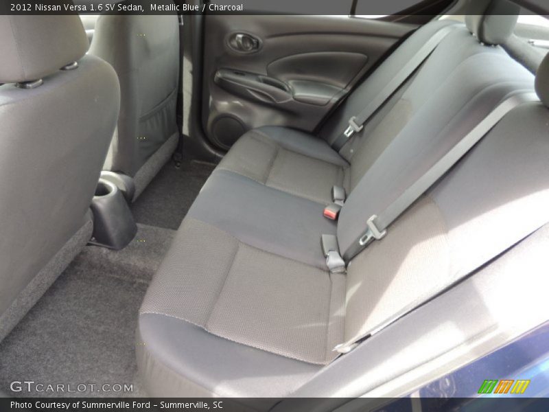 Metallic Blue / Charcoal 2012 Nissan Versa 1.6 SV Sedan