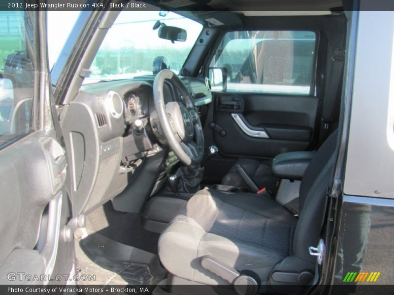 Black / Black 2012 Jeep Wrangler Rubicon 4X4