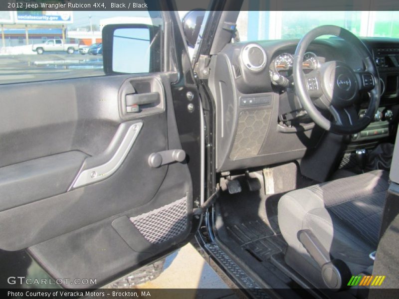 Black / Black 2012 Jeep Wrangler Rubicon 4X4