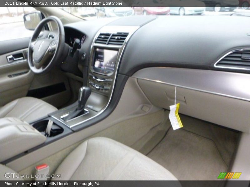 Gold Leaf Metallic / Medium Light Stone 2011 Lincoln MKX AWD