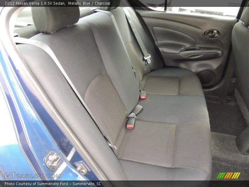 Metallic Blue / Charcoal 2012 Nissan Versa 1.6 SV Sedan