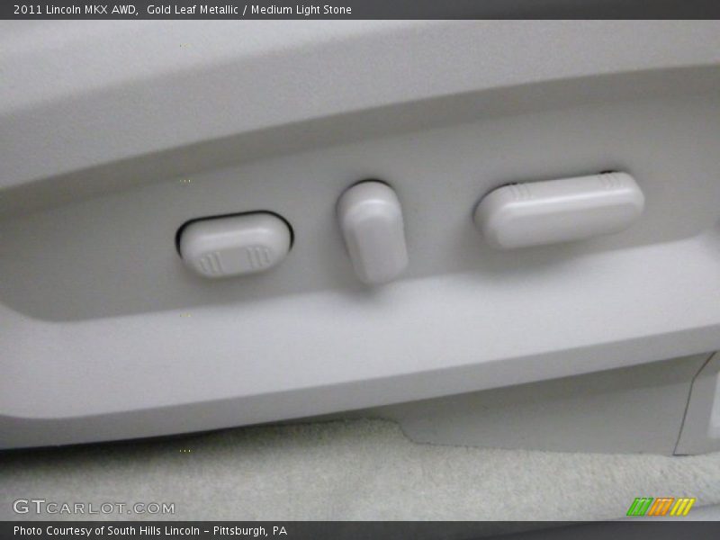 Gold Leaf Metallic / Medium Light Stone 2011 Lincoln MKX AWD
