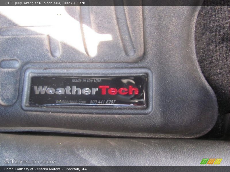 Black / Black 2012 Jeep Wrangler Rubicon 4X4
