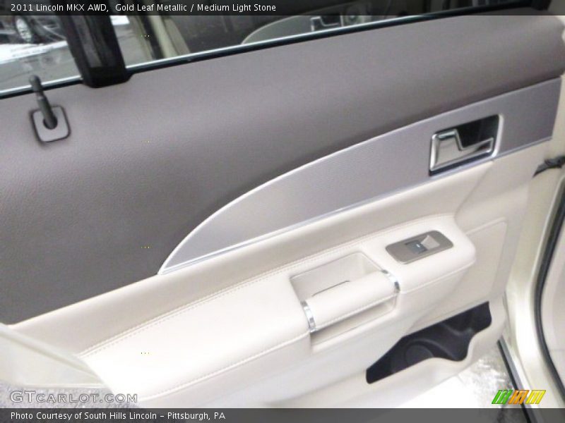Gold Leaf Metallic / Medium Light Stone 2011 Lincoln MKX AWD