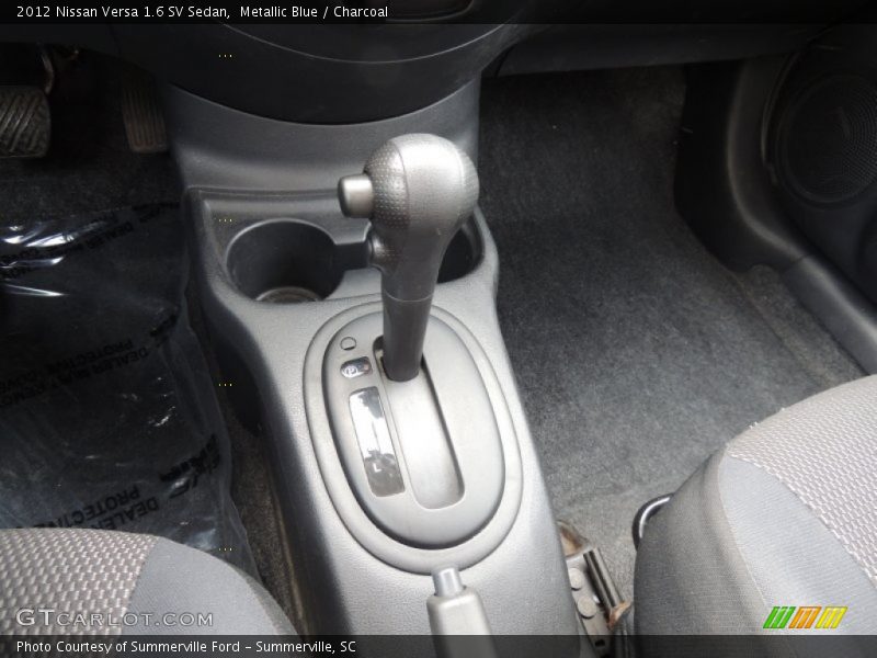 Metallic Blue / Charcoal 2012 Nissan Versa 1.6 SV Sedan