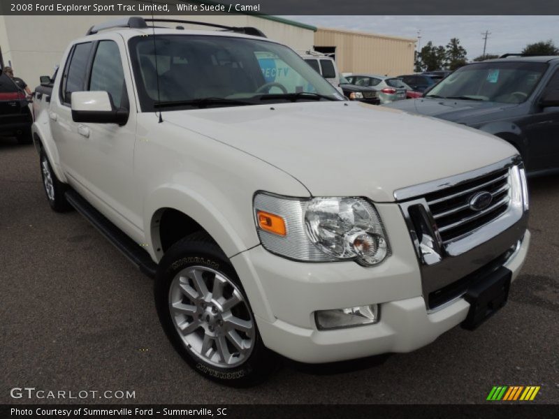 White Suede / Camel 2008 Ford Explorer Sport Trac Limited