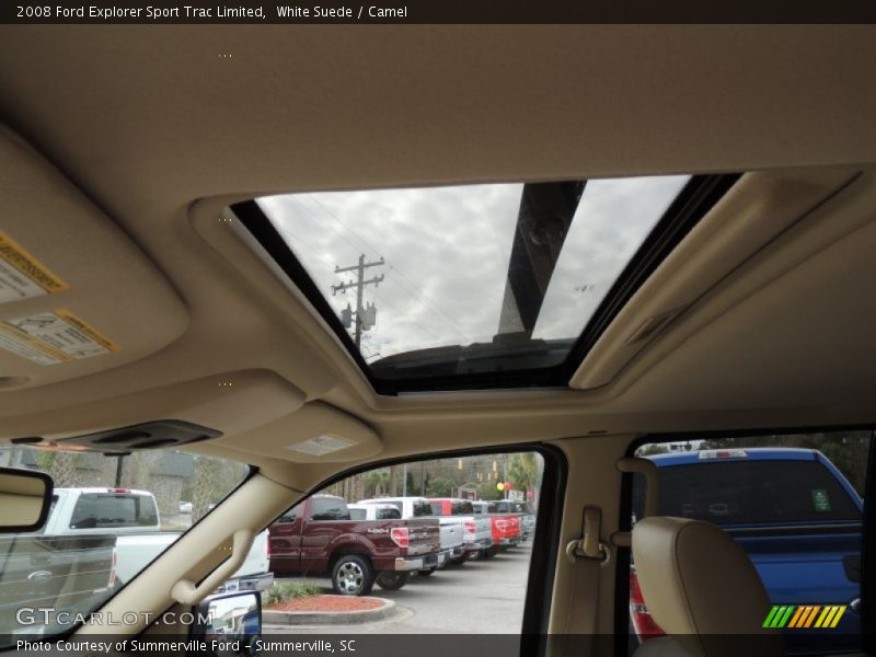 White Suede / Camel 2008 Ford Explorer Sport Trac Limited