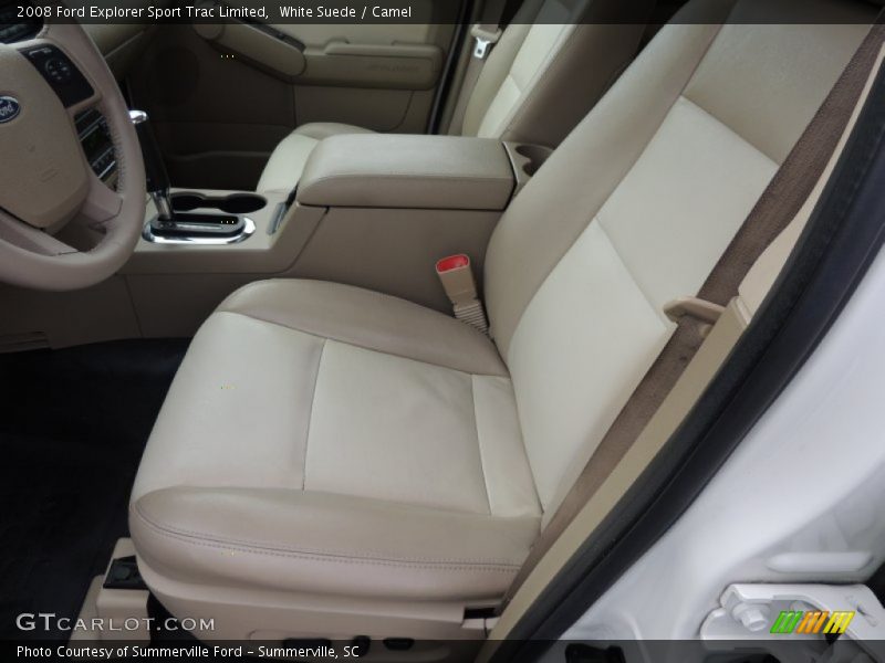 White Suede / Camel 2008 Ford Explorer Sport Trac Limited