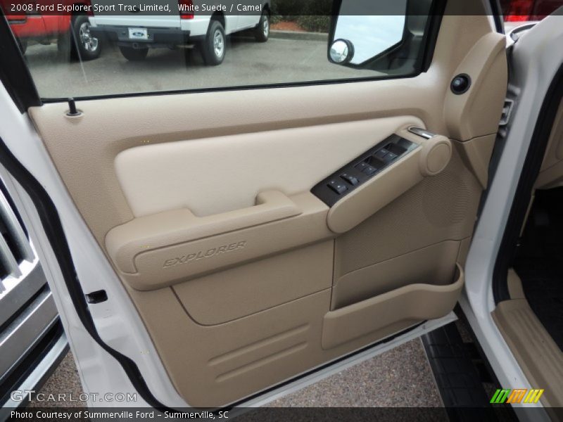 White Suede / Camel 2008 Ford Explorer Sport Trac Limited