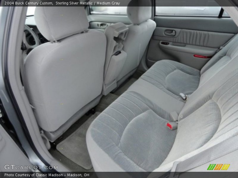 Sterling Silver Metallic / Medium Gray 2004 Buick Century Custom
