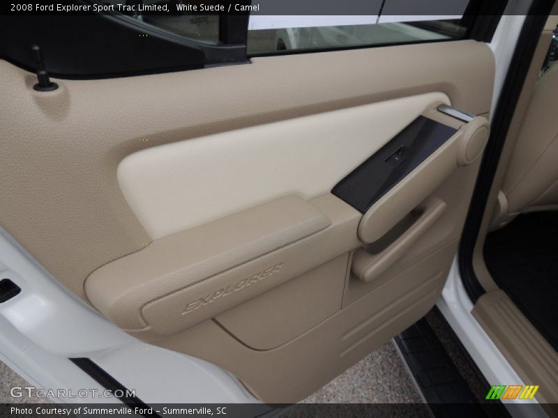 White Suede / Camel 2008 Ford Explorer Sport Trac Limited