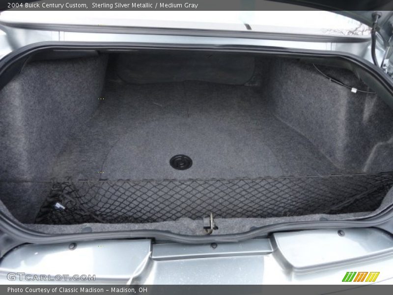 Sterling Silver Metallic / Medium Gray 2004 Buick Century Custom