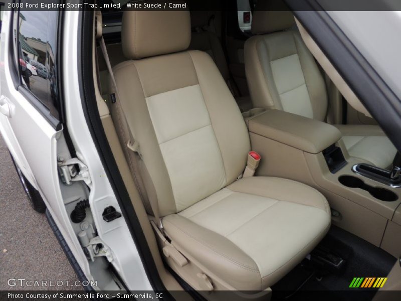 White Suede / Camel 2008 Ford Explorer Sport Trac Limited