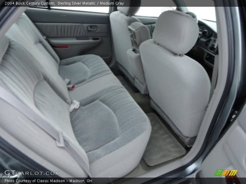 Sterling Silver Metallic / Medium Gray 2004 Buick Century Custom