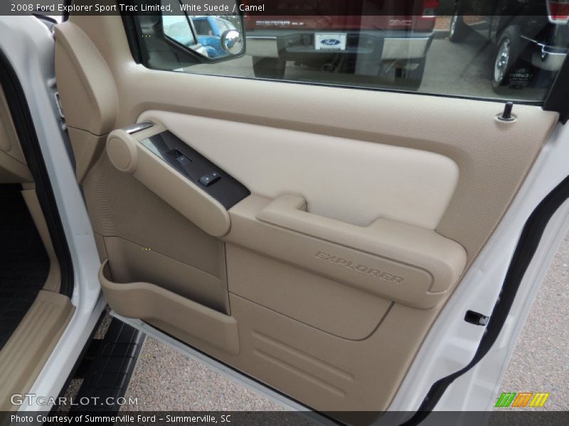 White Suede / Camel 2008 Ford Explorer Sport Trac Limited
