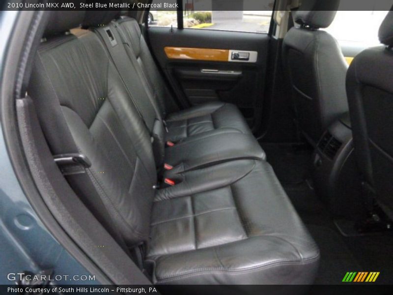Steel Blue Metallic / Charcoal Black 2010 Lincoln MKX AWD