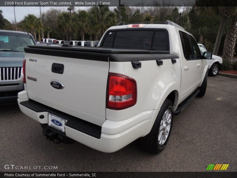 White Suede / Camel 2008 Ford Explorer Sport Trac Limited