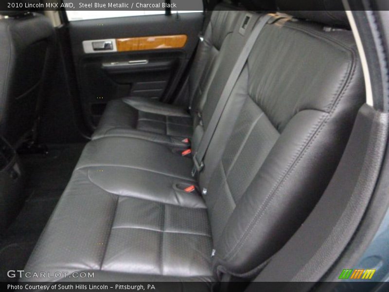 Steel Blue Metallic / Charcoal Black 2010 Lincoln MKX AWD