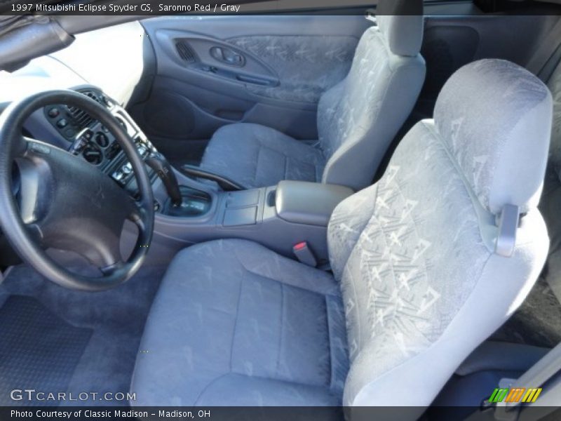 Front Seat of 1997 Eclipse Spyder GS