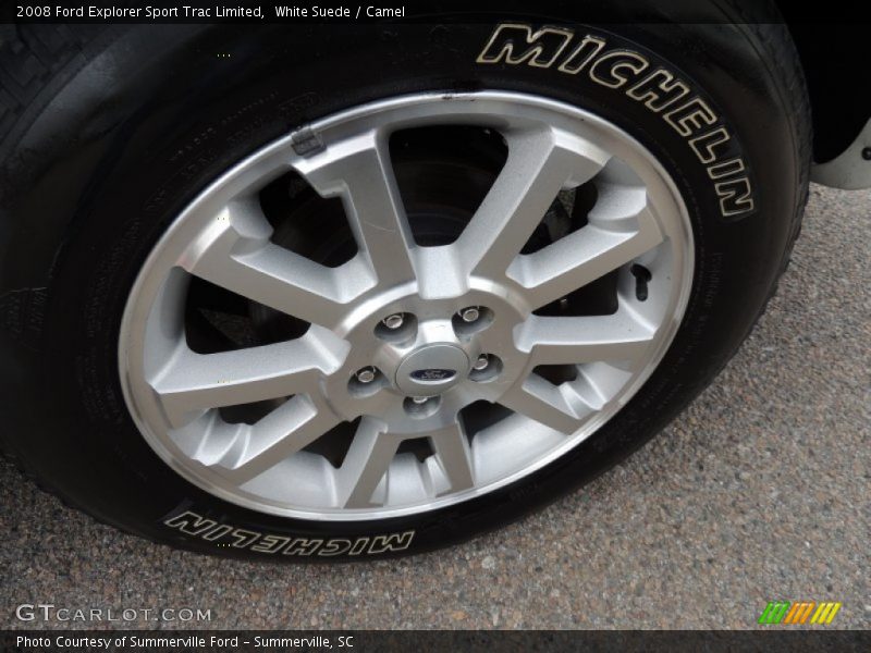 White Suede / Camel 2008 Ford Explorer Sport Trac Limited