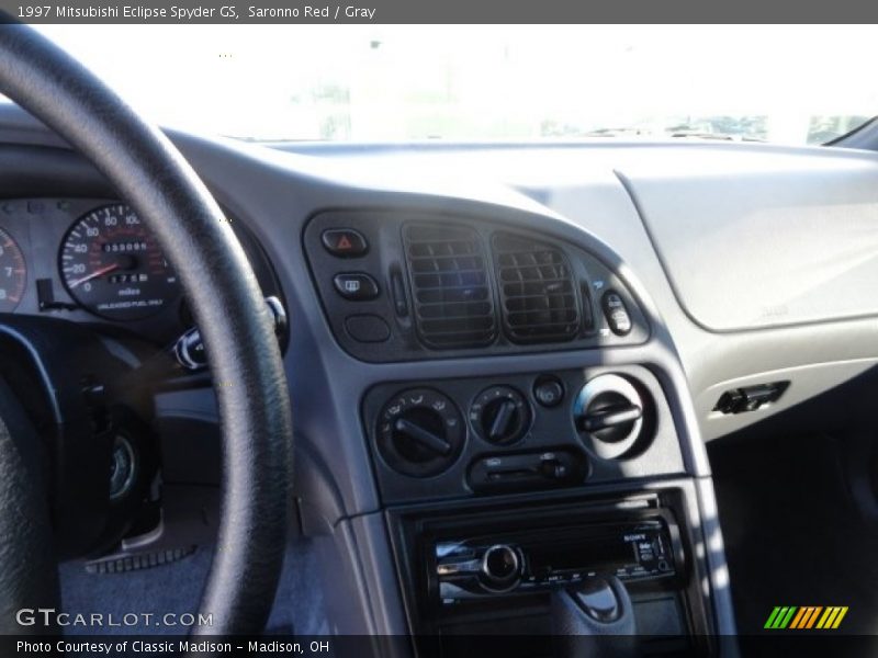 Saronno Red / Gray 1997 Mitsubishi Eclipse Spyder GS