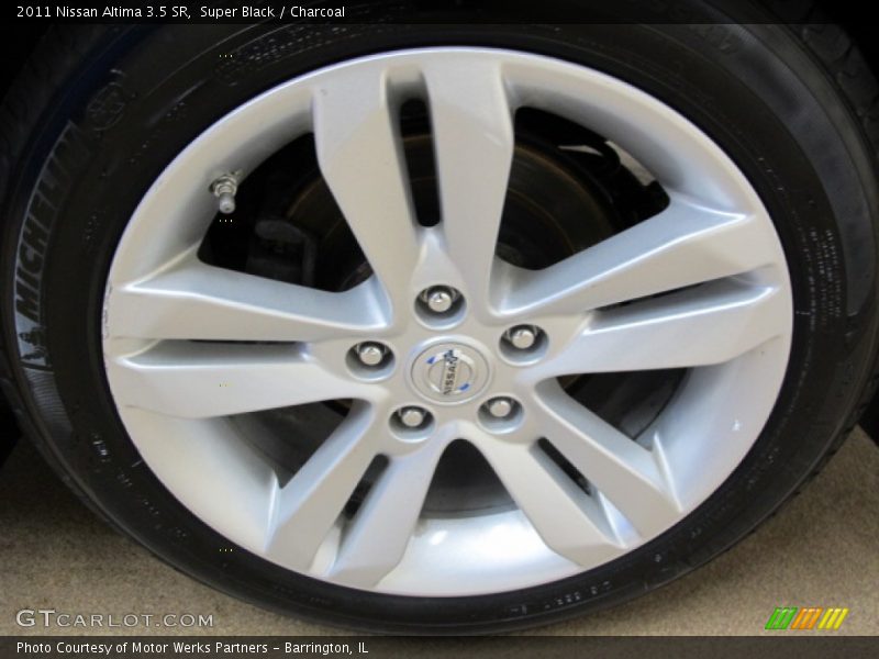 Super Black / Charcoal 2011 Nissan Altima 3.5 SR