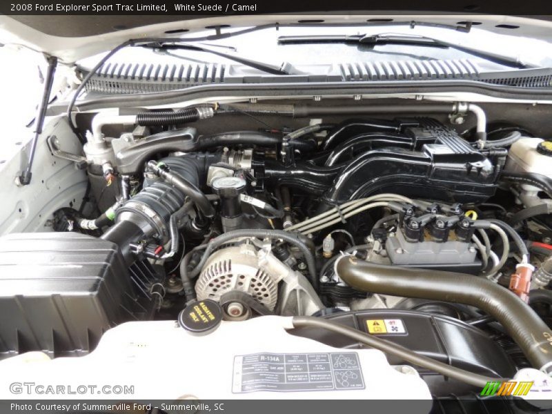 White Suede / Camel 2008 Ford Explorer Sport Trac Limited