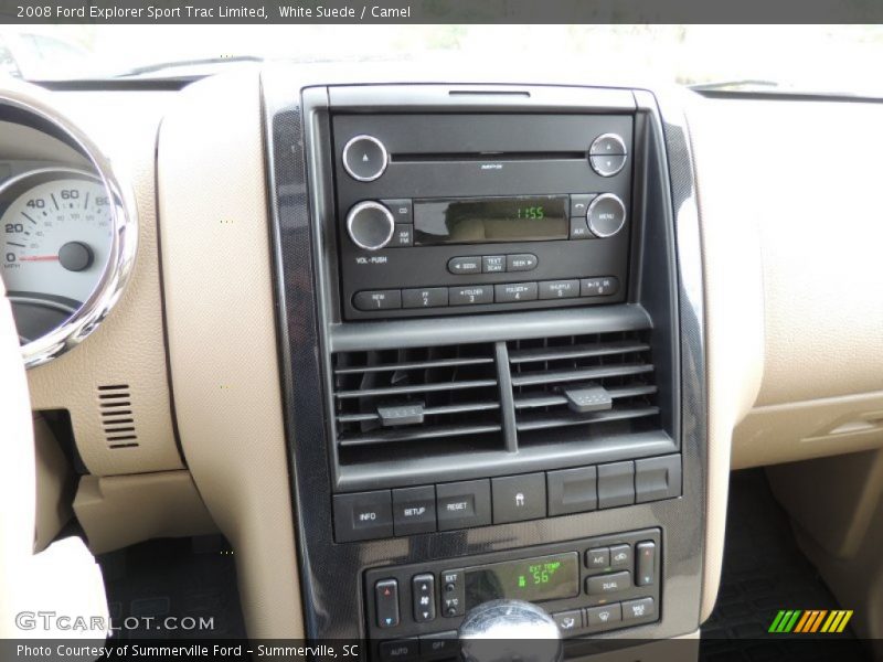 White Suede / Camel 2008 Ford Explorer Sport Trac Limited