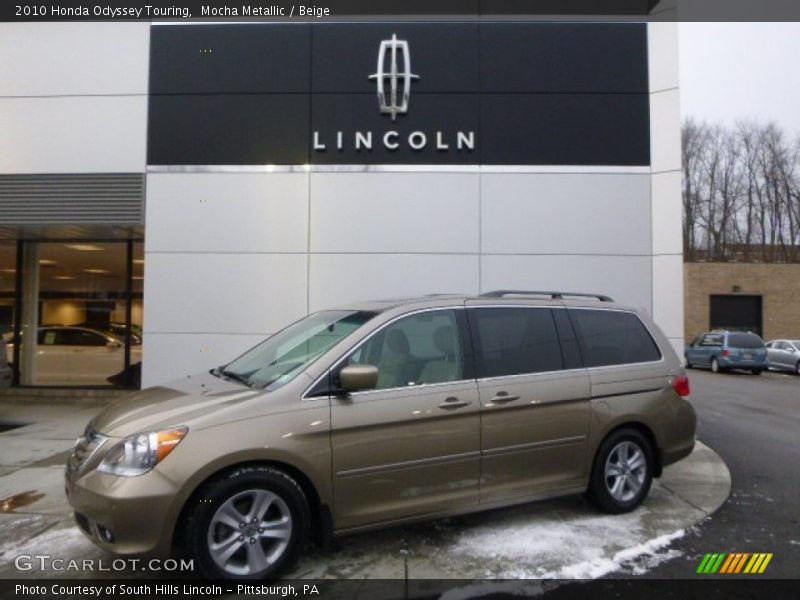 Mocha Metallic / Beige 2010 Honda Odyssey Touring