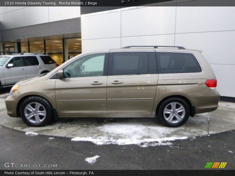Mocha Metallic / Beige 2010 Honda Odyssey Touring