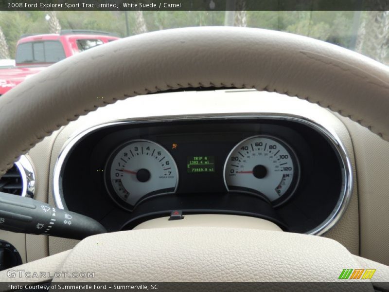 White Suede / Camel 2008 Ford Explorer Sport Trac Limited