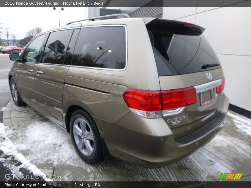 Mocha Metallic / Beige 2010 Honda Odyssey Touring