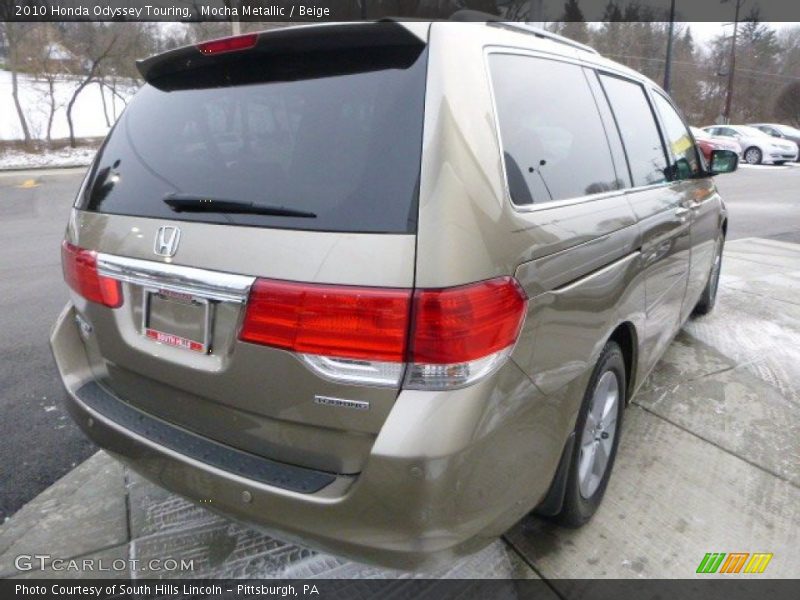 Mocha Metallic / Beige 2010 Honda Odyssey Touring