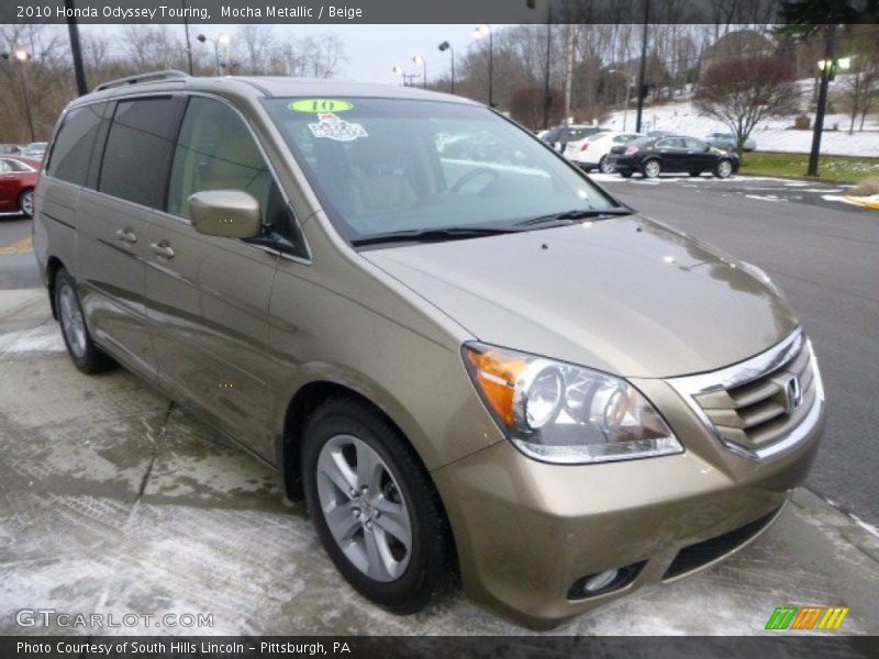 Mocha Metallic / Beige 2010 Honda Odyssey Touring