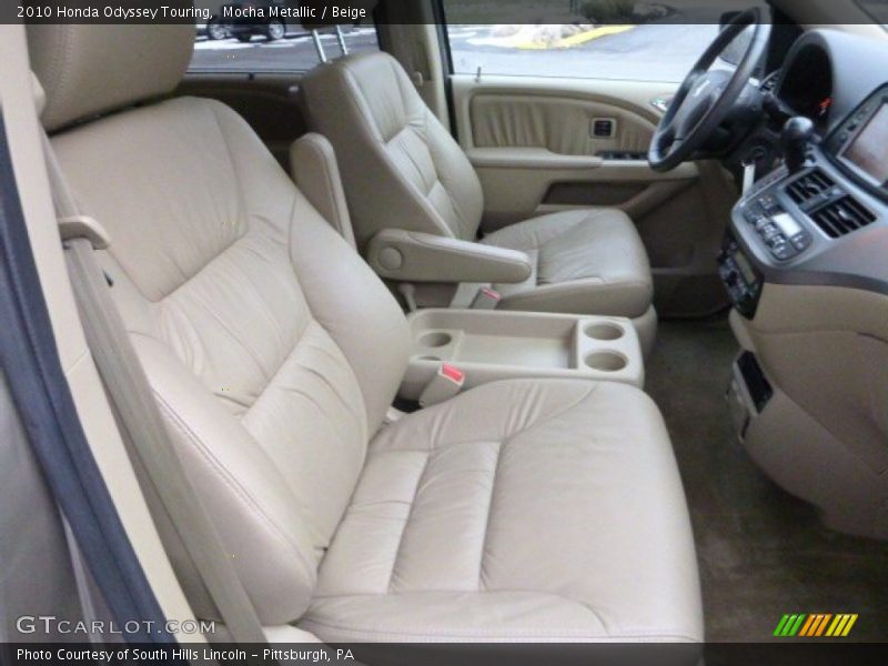 Mocha Metallic / Beige 2010 Honda Odyssey Touring