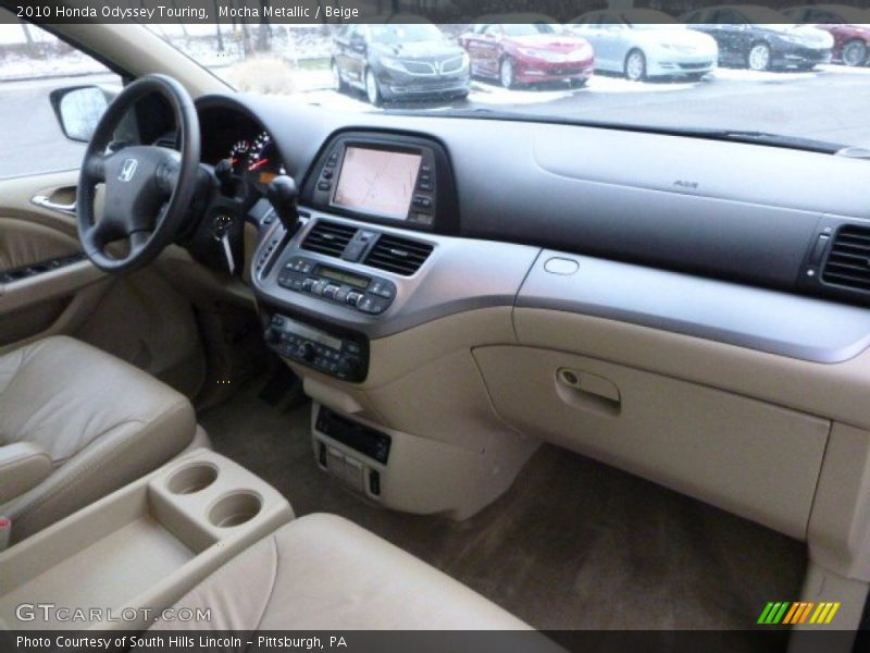 Mocha Metallic / Beige 2010 Honda Odyssey Touring